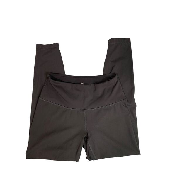 Small 90 Degree by Reflex Womens Black Activewear Leggings Crop - Picture 5 of 6